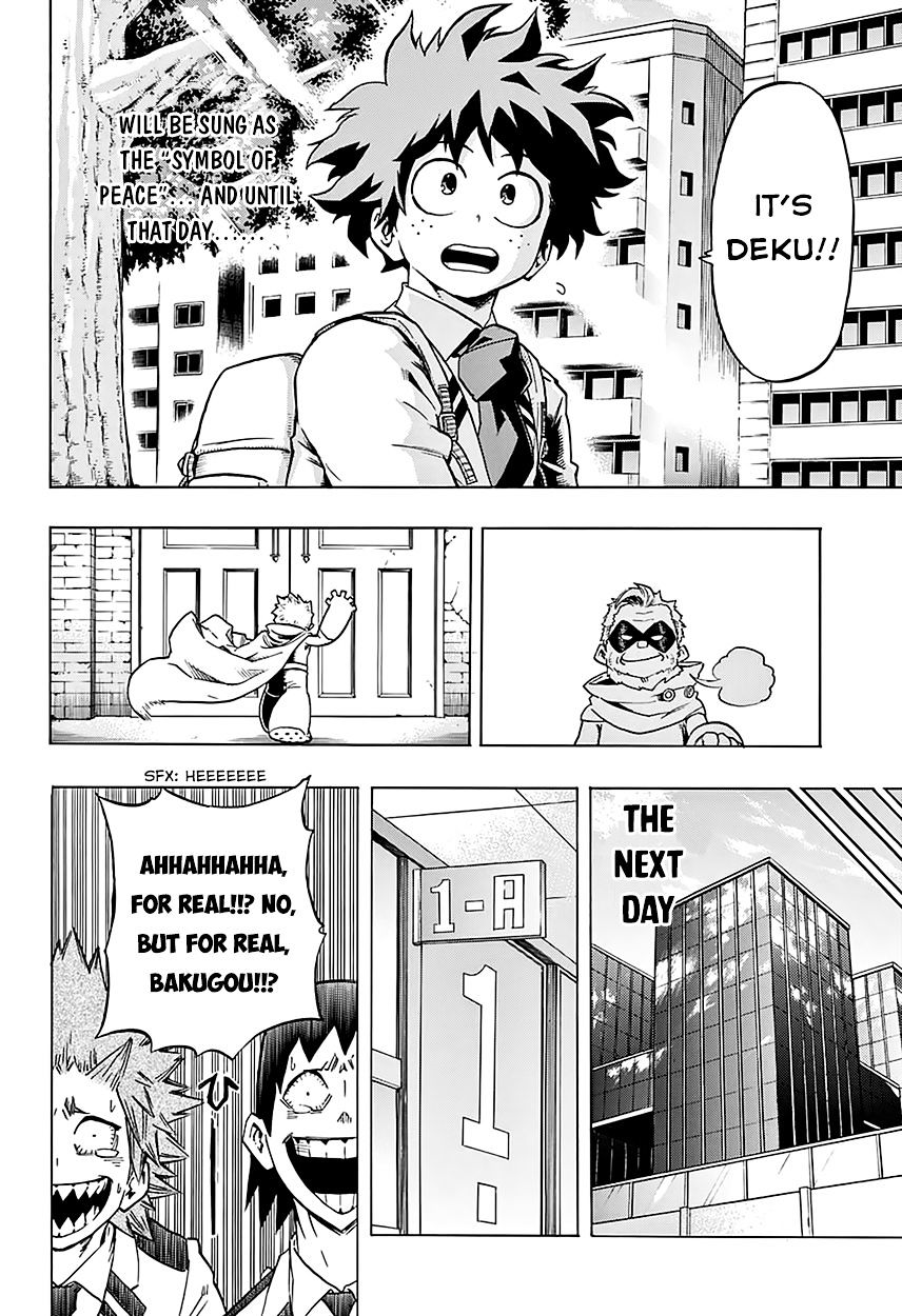 My Hero Academia, chapter 58