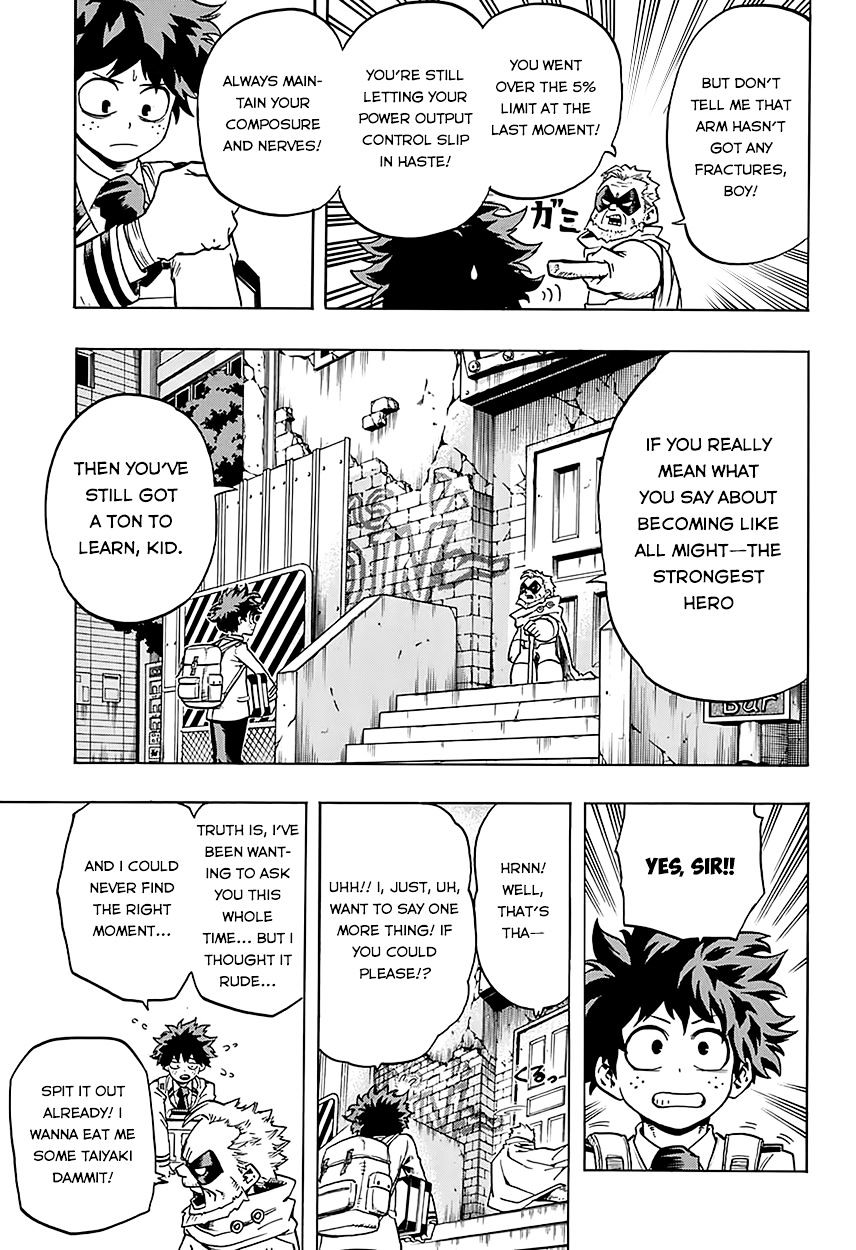 My Hero Academia, chapter 58