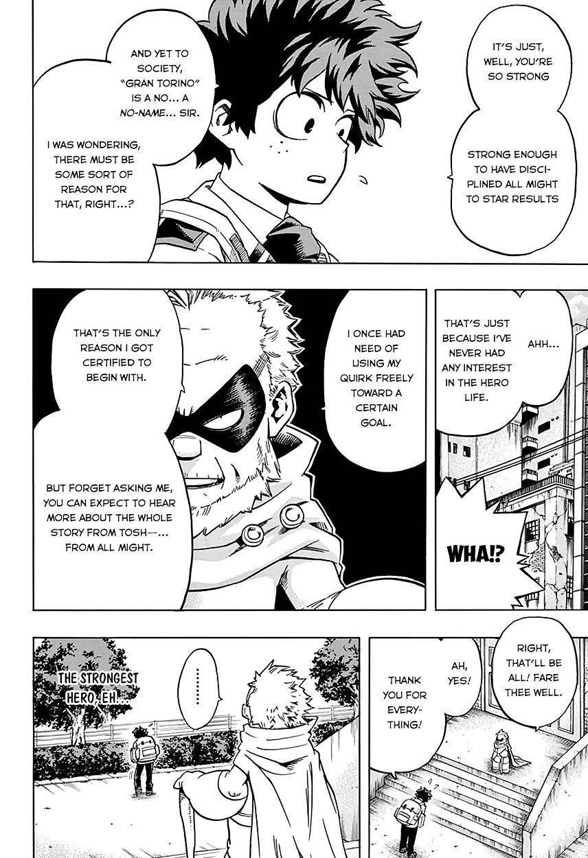 My Hero Academia, chapter 58