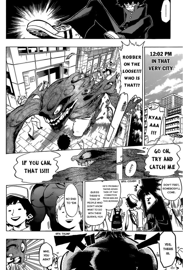 My Hero Academia, chapter 1