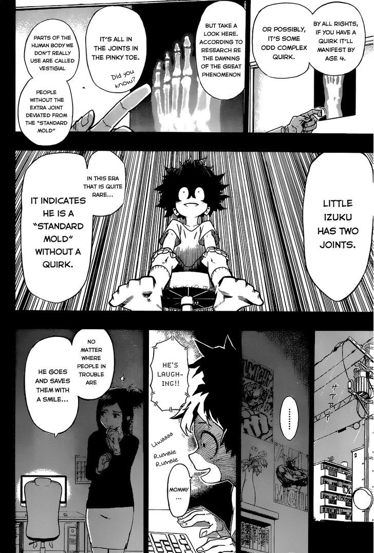 My Hero Academia, chapter 1