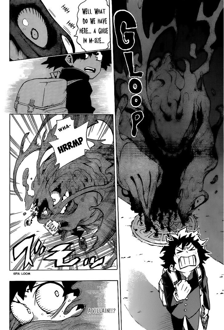 My Hero Academia, chapter 1