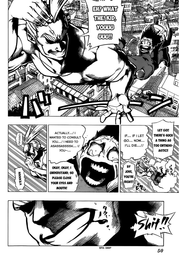 My Hero Academia, chapter 1