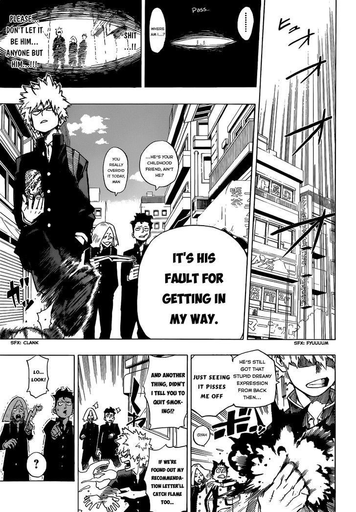 My Hero Academia, chapter 1