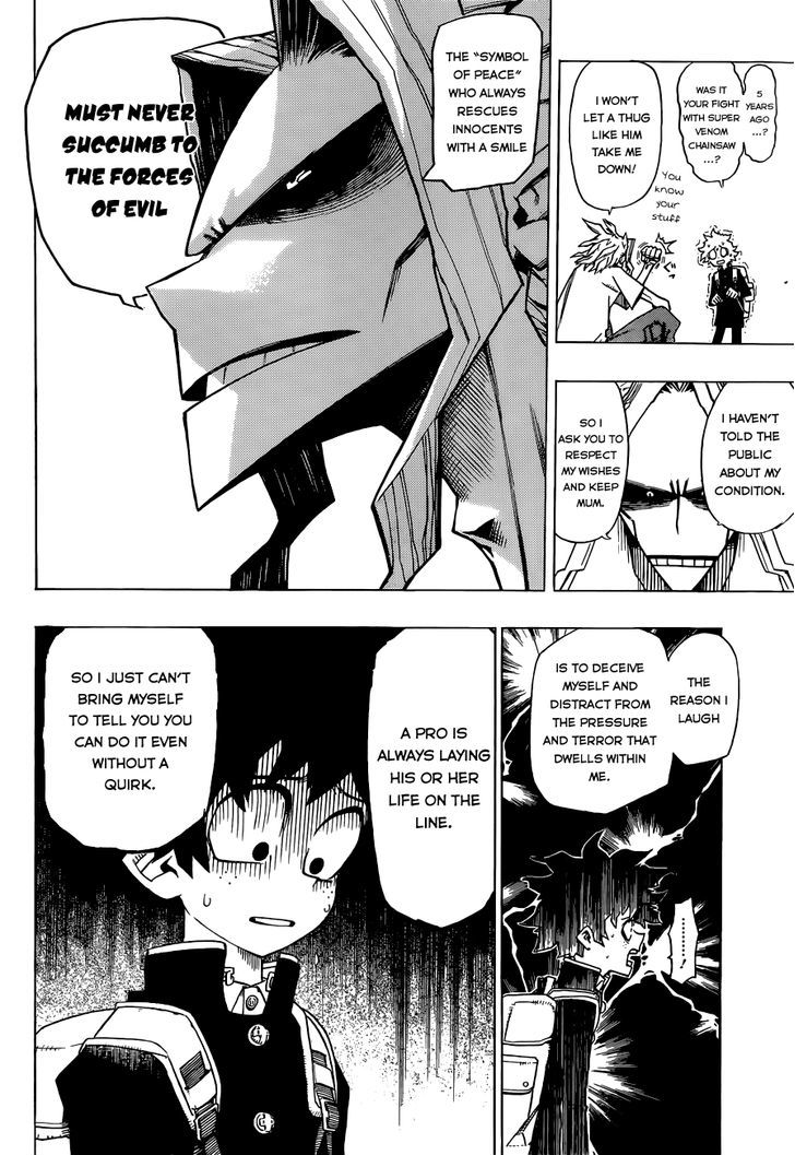 My Hero Academia, chapter 1