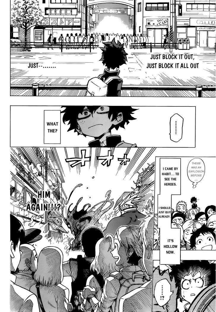 My Hero Academia, chapter 1