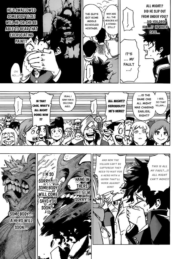 My Hero Academia, chapter 1