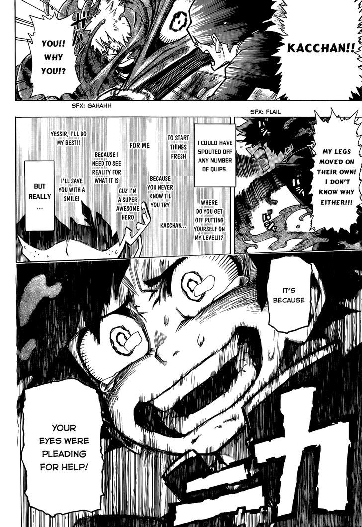 My Hero Academia, chapter 1