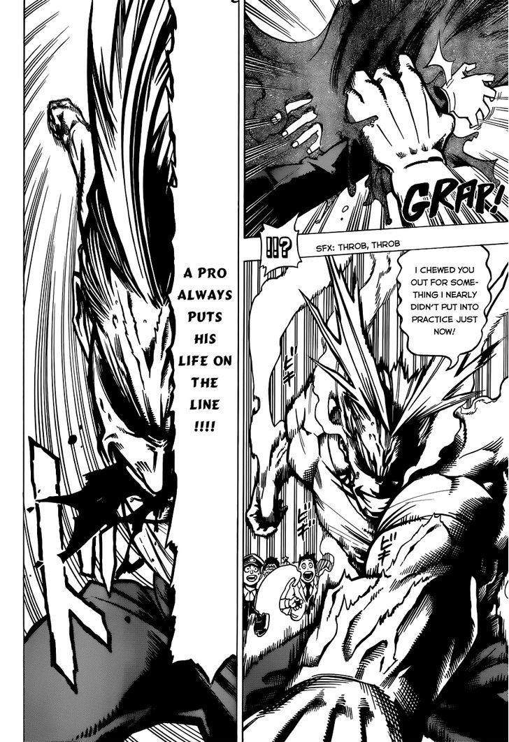 My Hero Academia, chapter 1