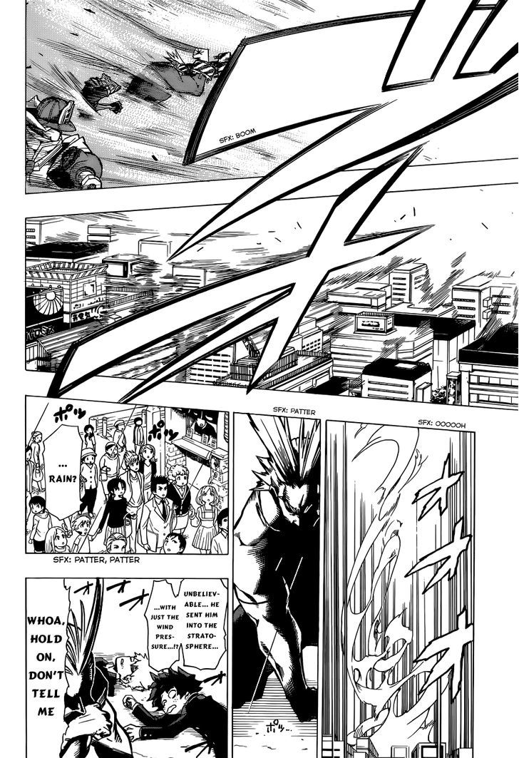 My Hero Academia, chapter 1