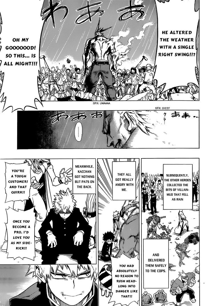 My Hero Academia, chapter 1