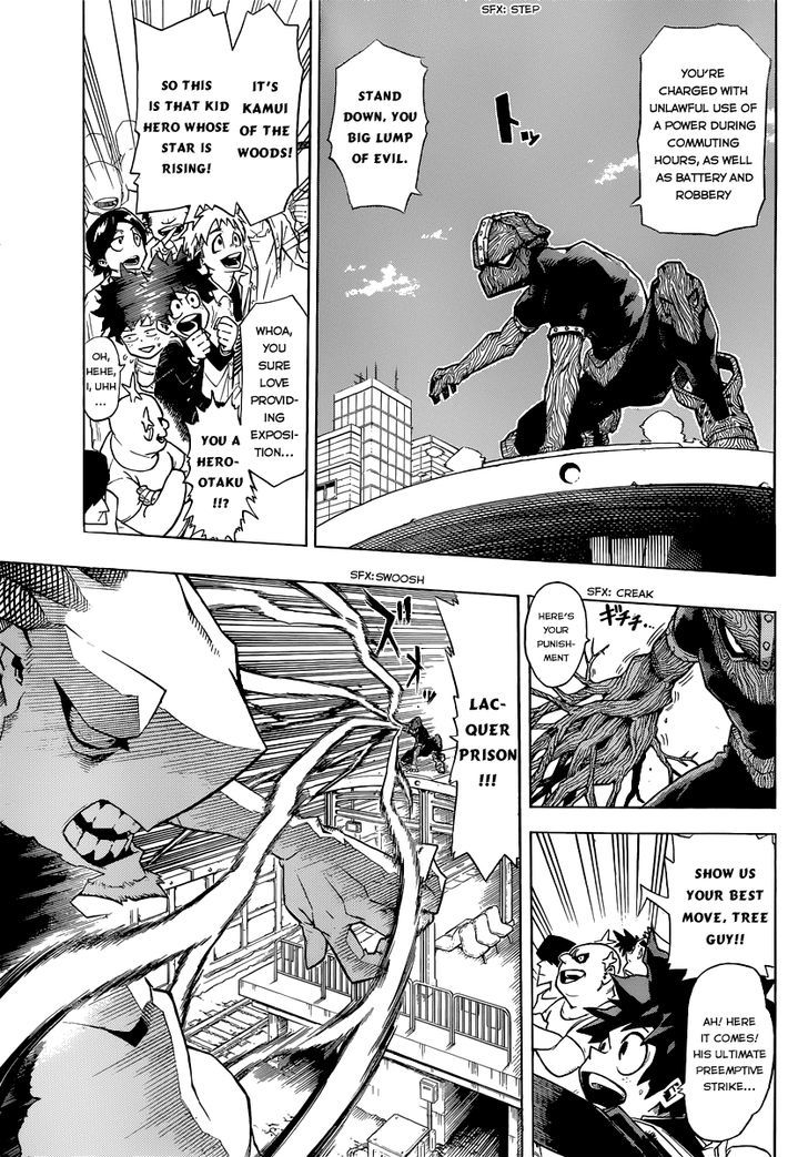 My Hero Academia, chapter 1