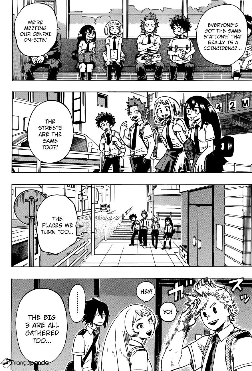 My Hero Academia, chapter 134