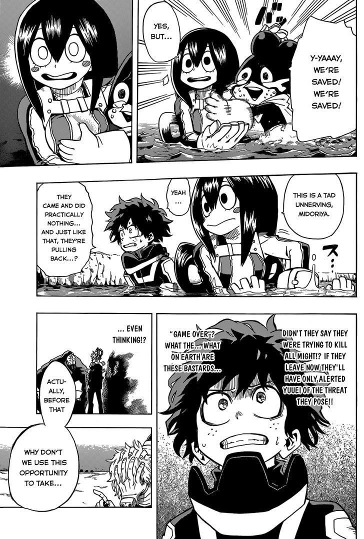 My Hero Academia, chapter 17