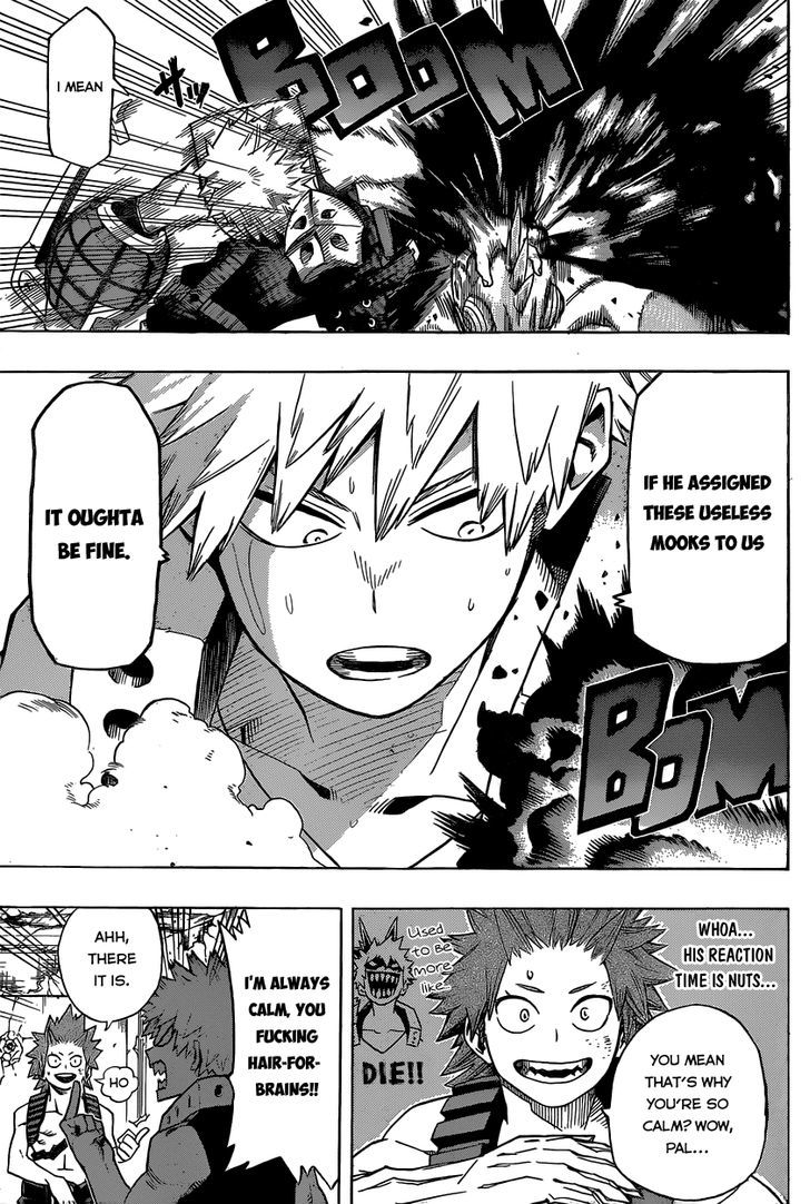 My Hero Academia, chapter 17