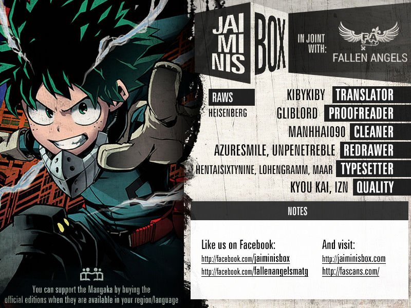 My Hero Academia, chapter 147