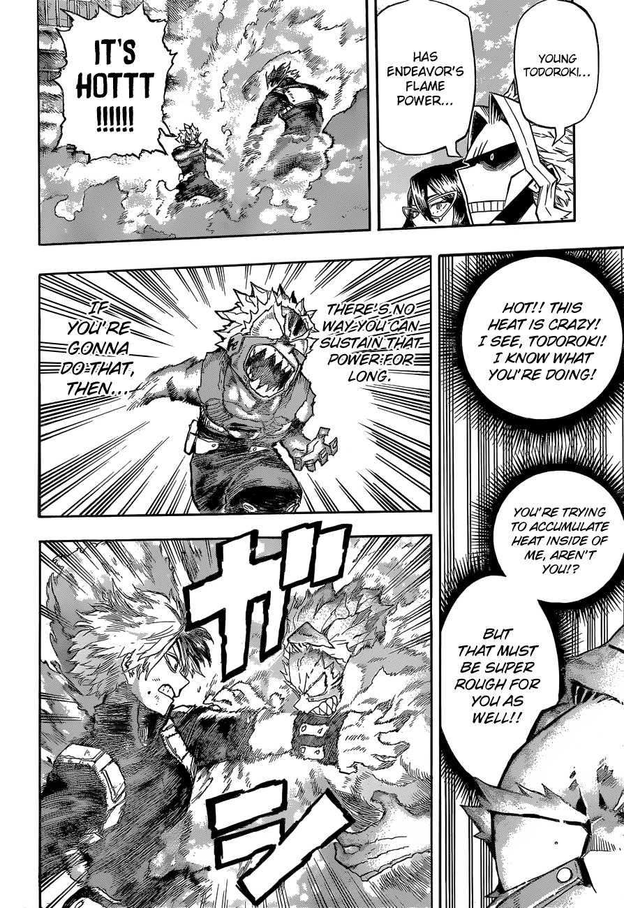 My Hero Academia, chapter 205