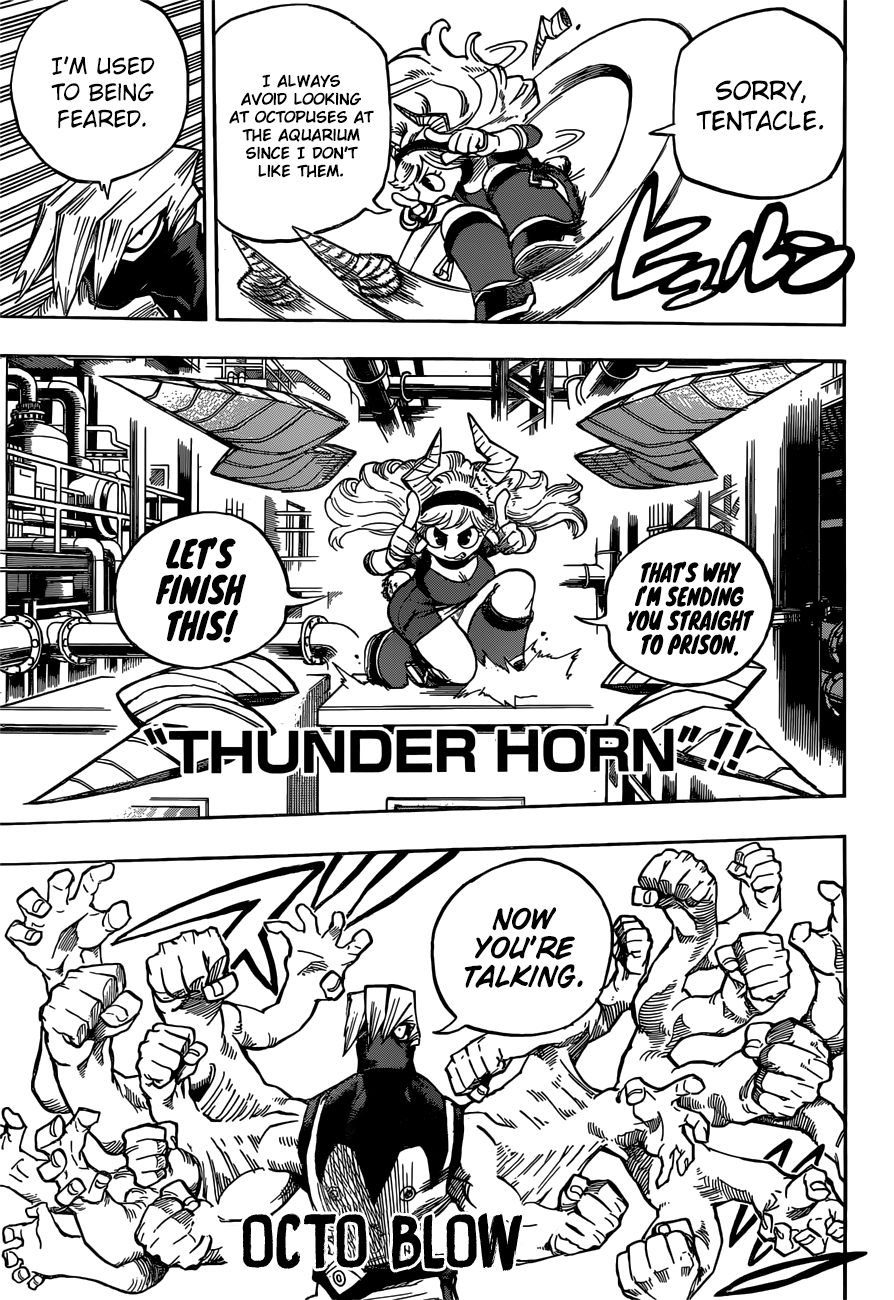 My Hero Academia, chapter 205