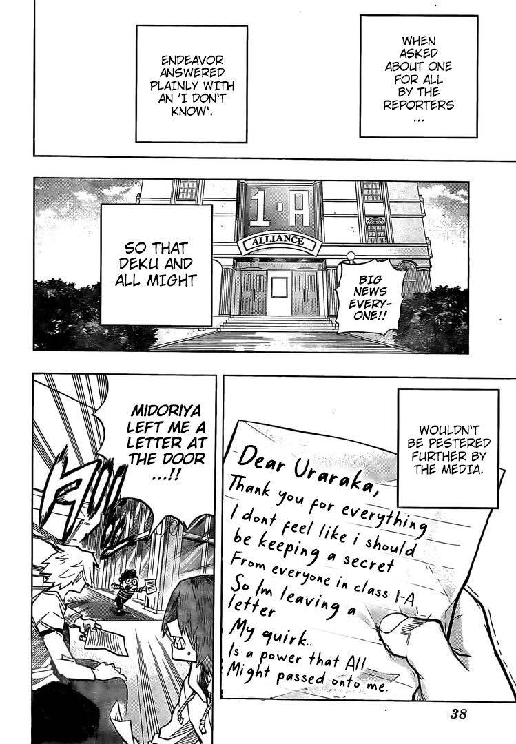 My Hero Academia, chapter 306