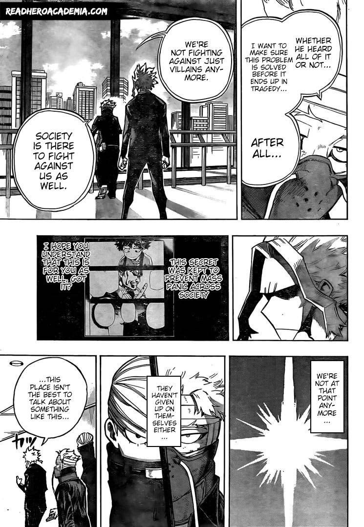 My Hero Academia, chapter 306