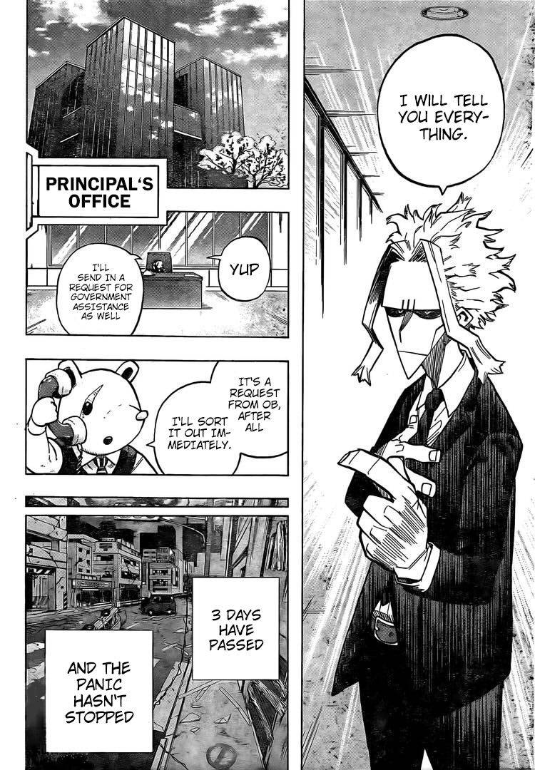 My Hero Academia, chapter 306