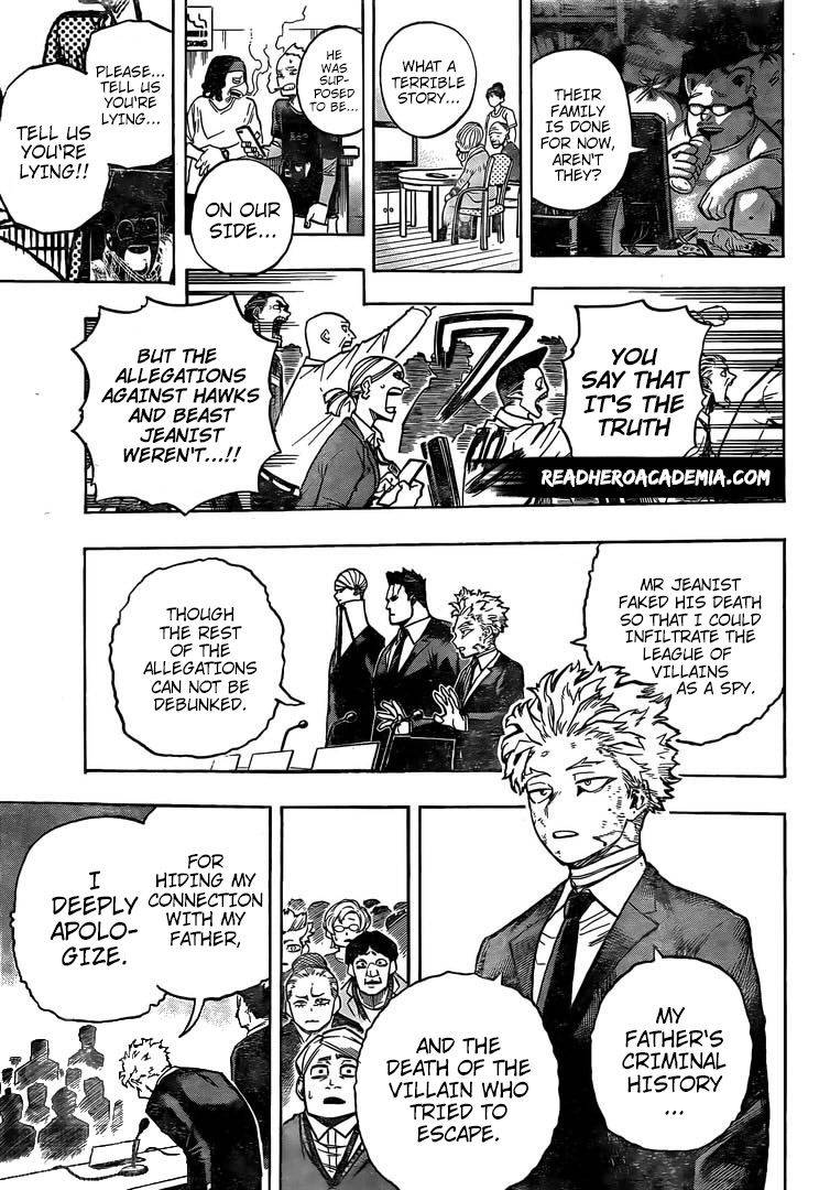 My Hero Academia, chapter 306