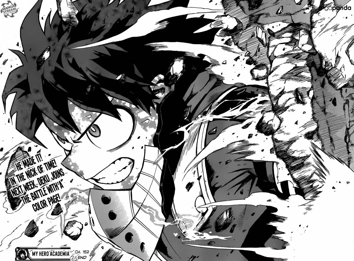 My Hero Academia, chapter 152