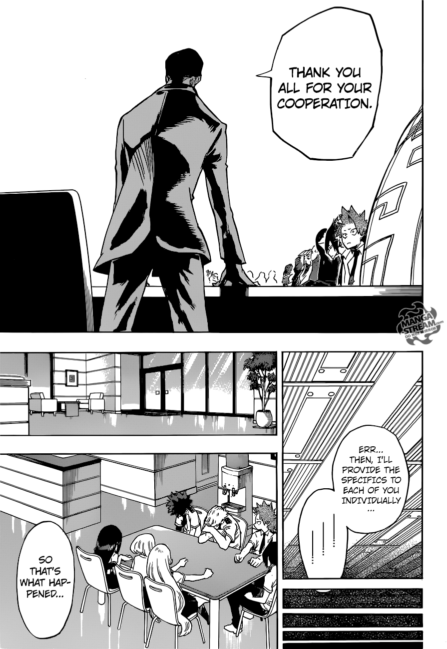 My Hero Academia, chapter 136