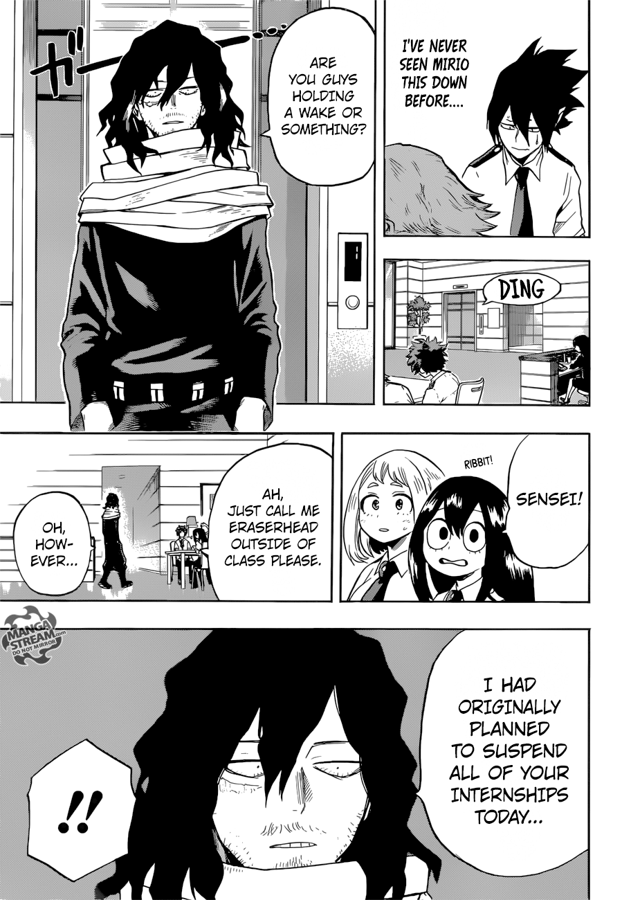 My Hero Academia, chapter 136