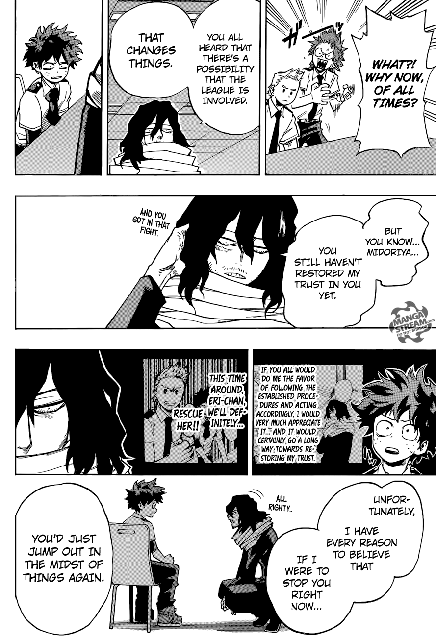 My Hero Academia, chapter 136