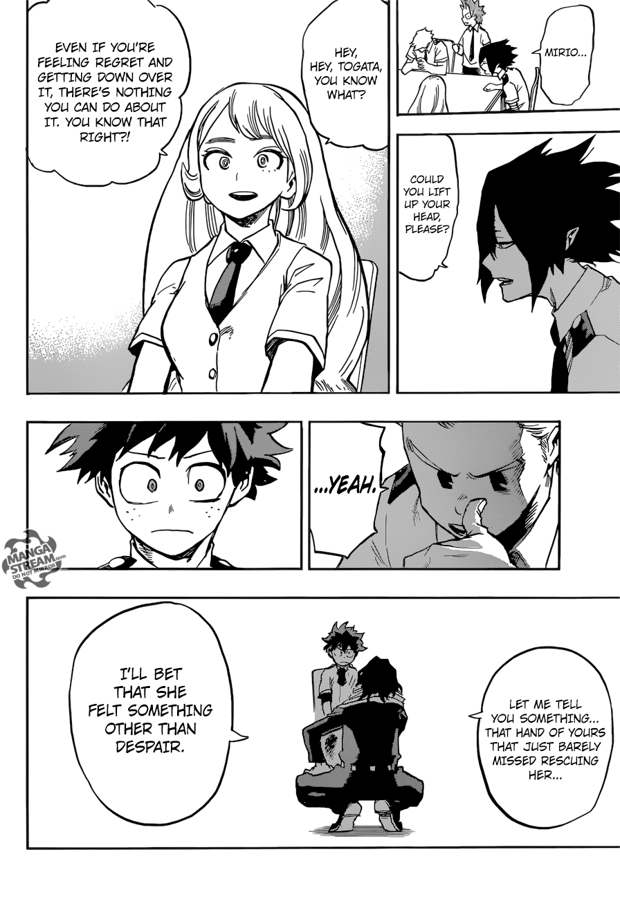 My Hero Academia, chapter 136