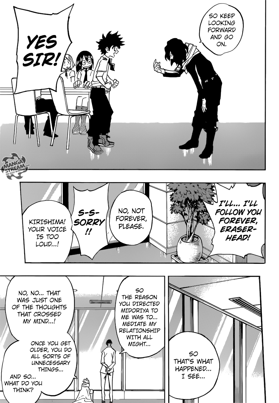 My Hero Academia, chapter 136