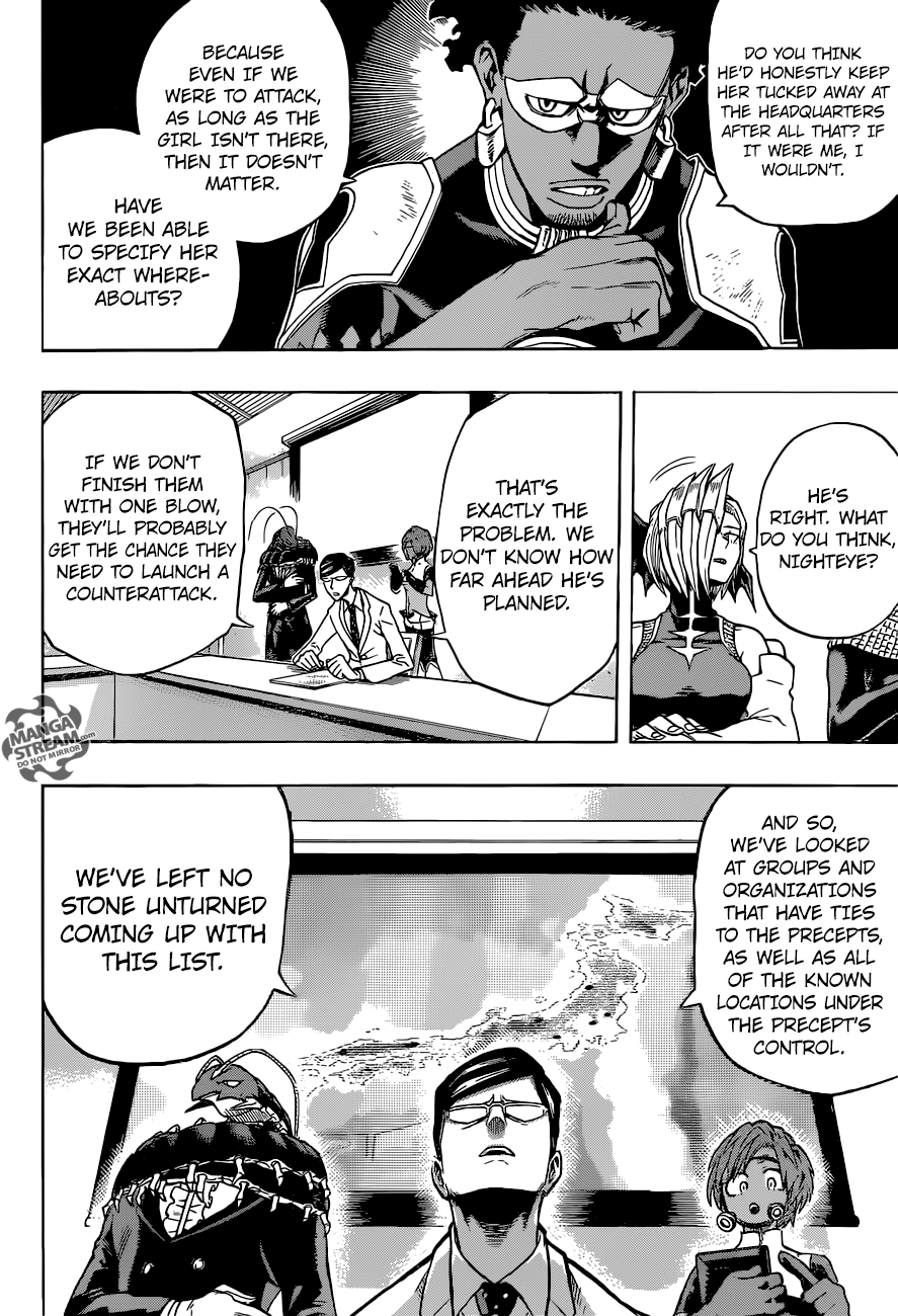 My Hero Academia, chapter 136