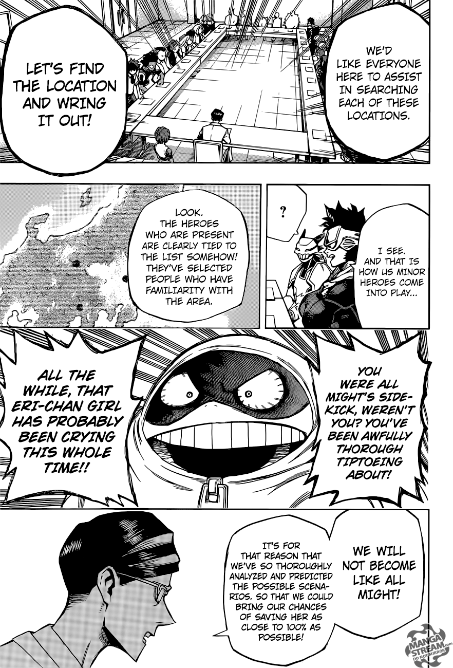 My Hero Academia, chapter 136