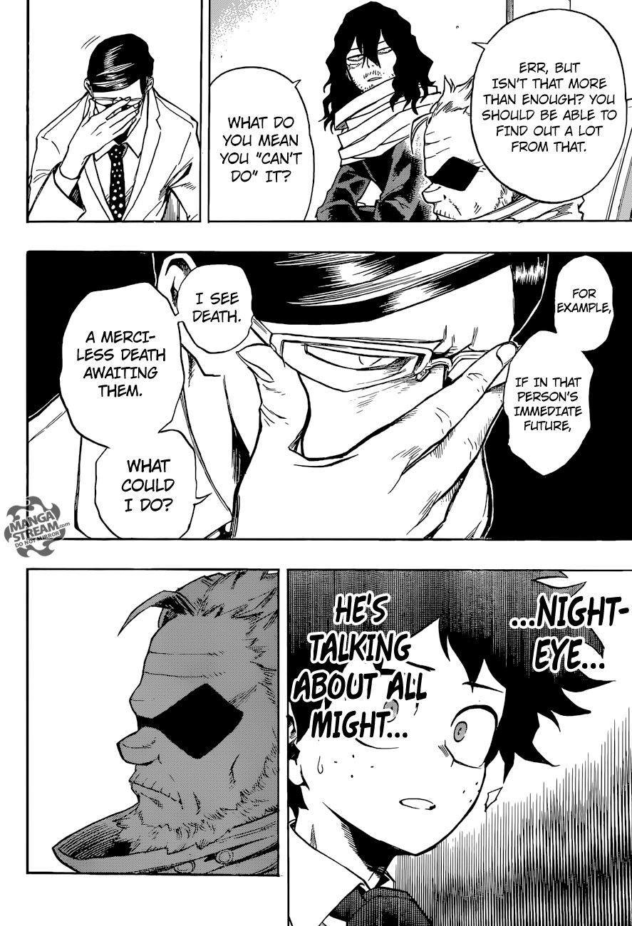 My Hero Academia, chapter 136