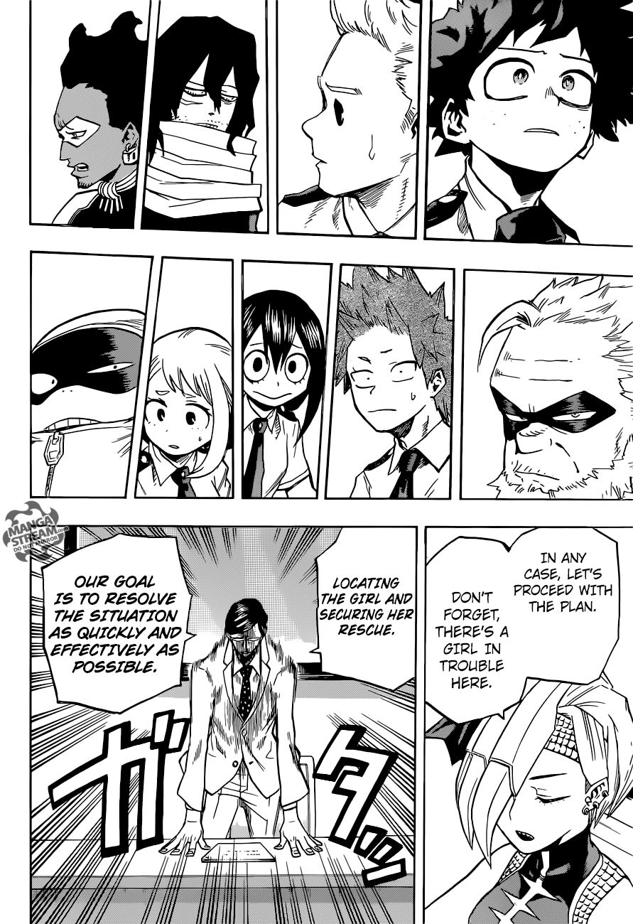 My Hero Academia, chapter 136