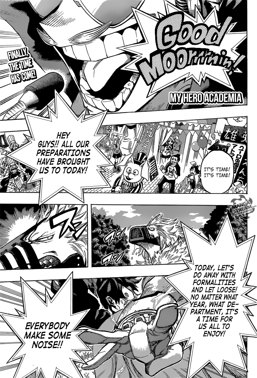 My Hero Academia, chapter 179