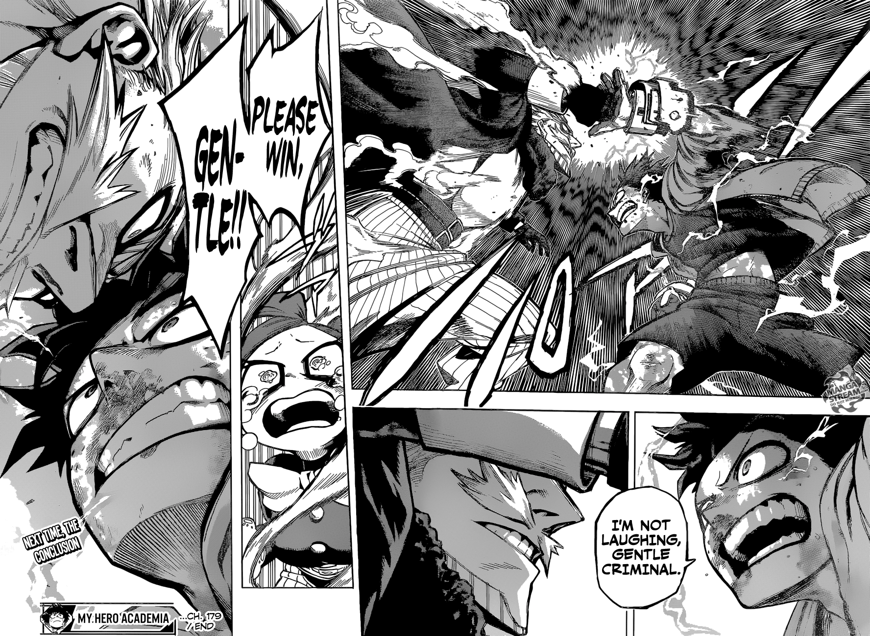 My Hero Academia, chapter 179