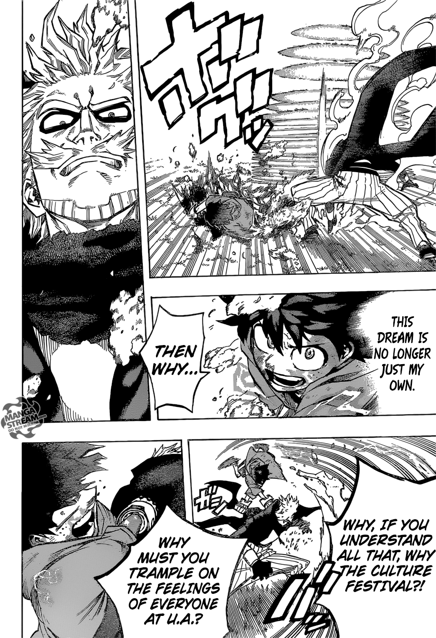 My Hero Academia, chapter 179