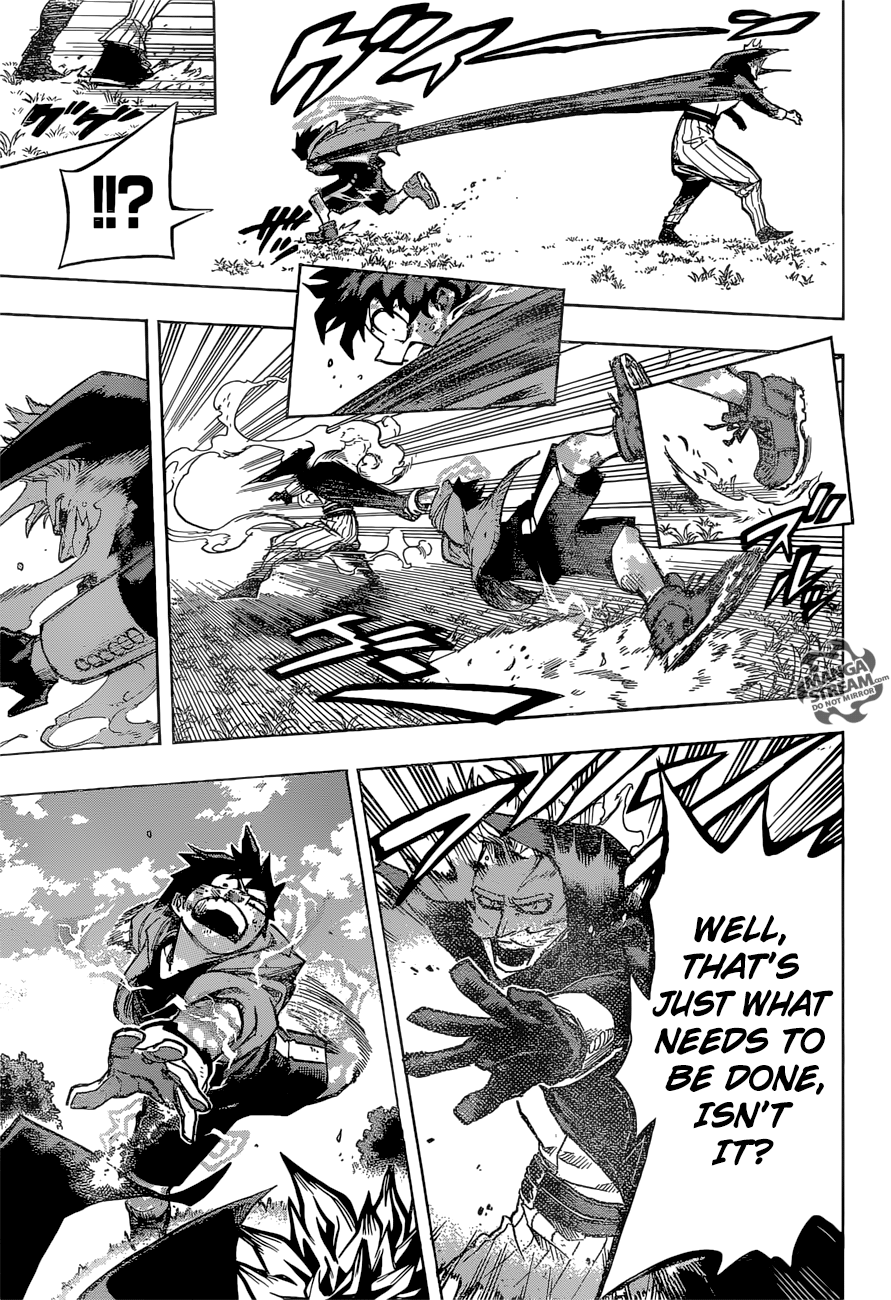 My Hero Academia, chapter 179