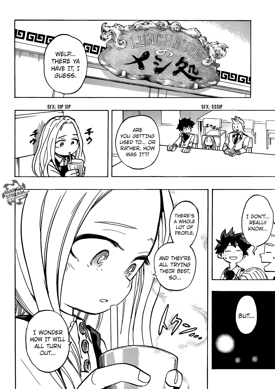 My Hero Academia, chapter 173