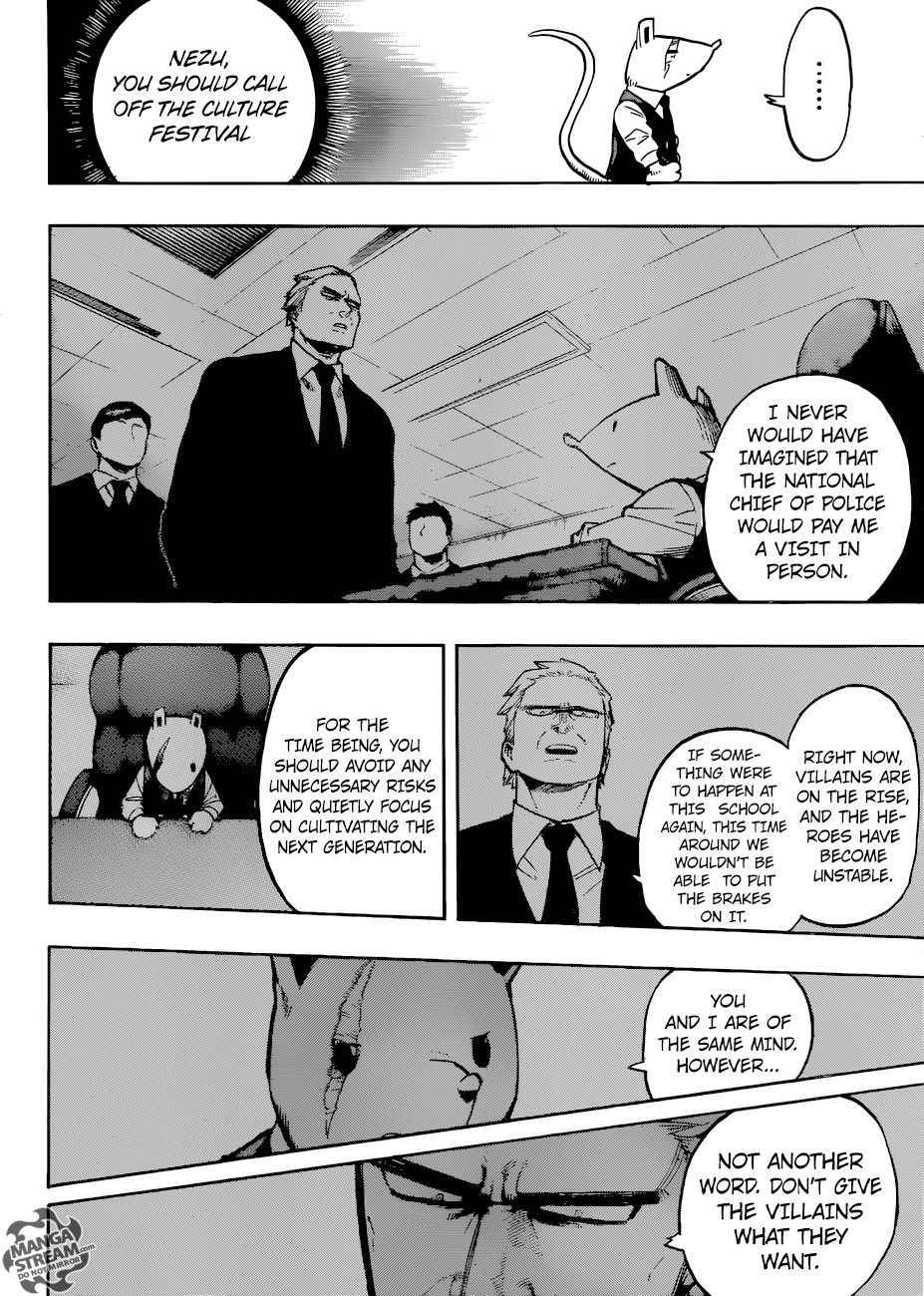 My Hero Academia, chapter 173