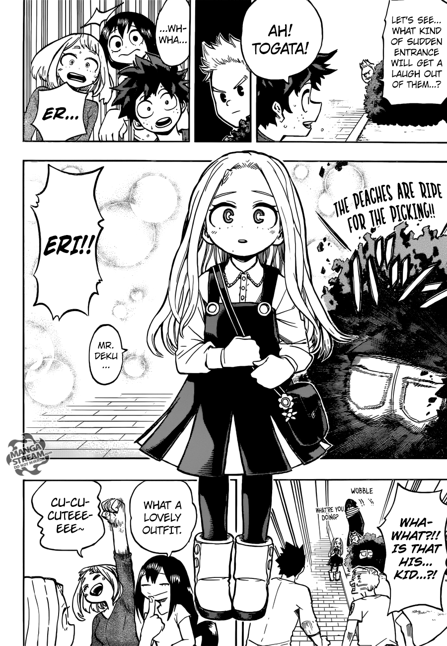 My Hero Academia, chapter 173