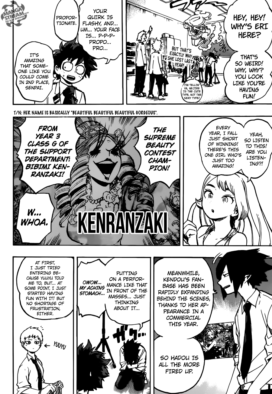 My Hero Academia, chapter 173