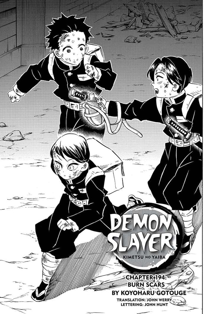 Demon Slayer, chapter 194