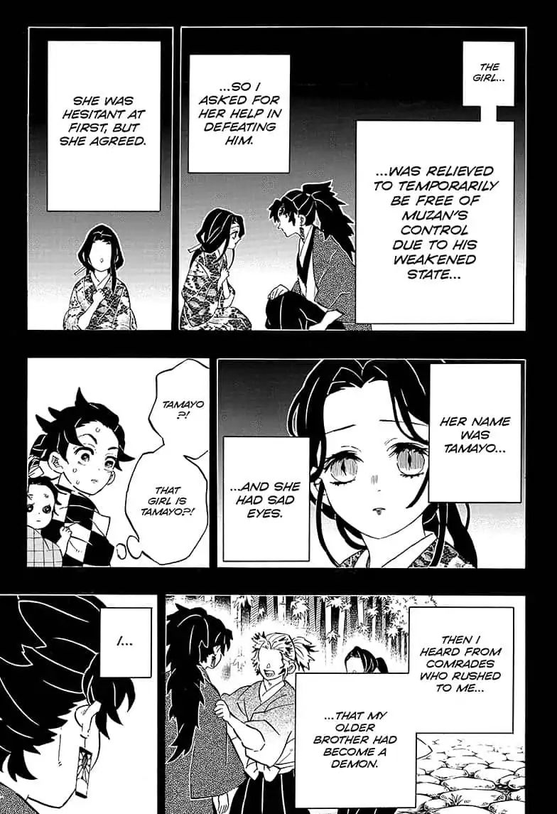 Demon Slayer, chapter 187