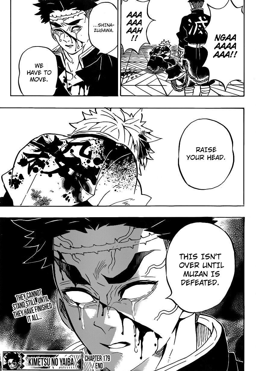 Demon Slayer, chapter 179