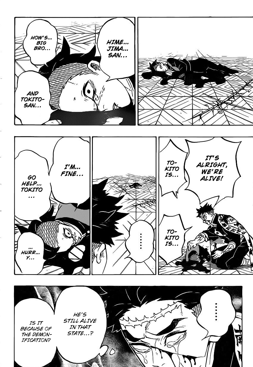 Demon Slayer, chapter 179