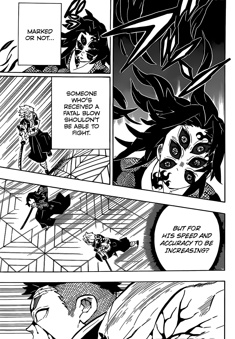 Demon Slayer, chapter 171