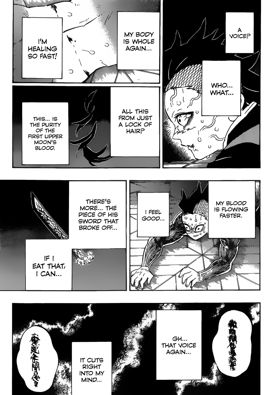 Demon Slayer, chapter 171